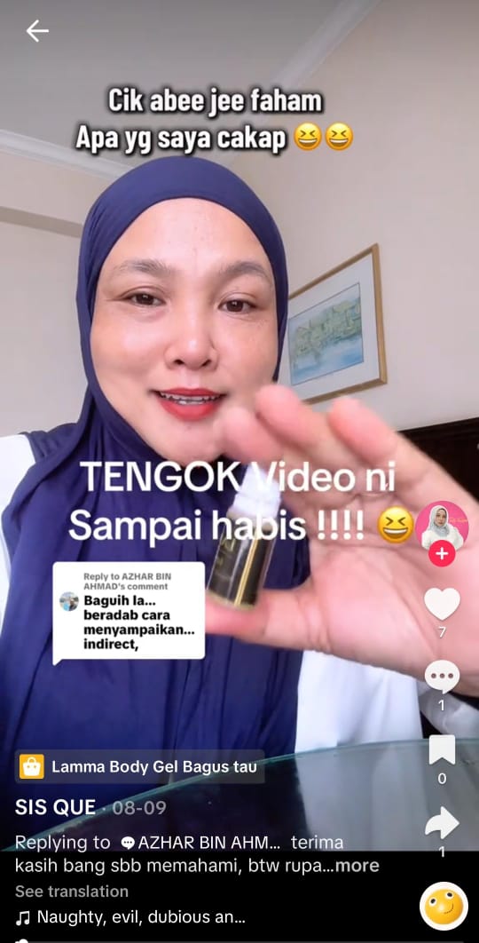 TAHAN TikTok 10